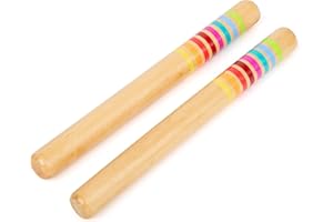 small foot Pręty dźwiękowe "Sound" z drewna, instrument muzyczny dla dzieci, do rytmu i taktu, od 3 lat, 11496
