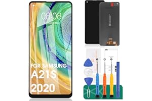 SRJTEK Ersatzbildschirm für Samsung Galaxy A21s für Samsung A21s LCD-Bildschirm A217 LCD-Display SM-A217F Touch Digitizer Assembly SM-A217M, SM-A217N Reparatursets