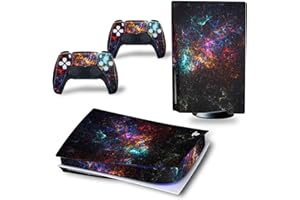 Wonhomke Himmel Design für PS5 PVC Aufkleber PS5 Skin Aufkleber Decal Vinyl Skins für PS5 Disk Edition Skin Aufkleber für PS5 Skins (PS5-003)