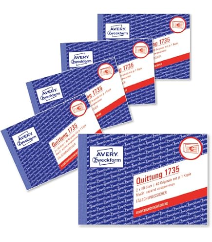 SIGEL KG425 Facturation Caisse A4 - 2x50 Feuilles Avec Papier Bleu Micro-Perforation