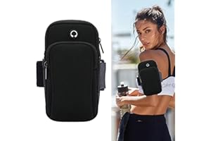 SEMINISMAR Armband Armtasche,Sport Handy Armtasche,Armtasche Handy Armband,Handyhalterung Joggen,Sportarmband Laufen,Joggen Running Fitness Handyhalterung,Universal Bis zu 7,0"