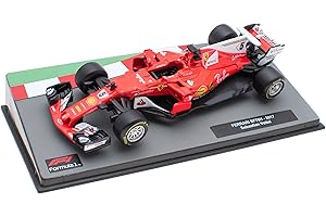 OPO 10 - Voiture Miniature Formule 1 1/43 Compatible avec Ferrari SF70H - Sebastian Vettel - 2017 - FD113
