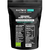 Nature Diet Organic Hemp Protein, 1000 g, EU Certified Organic | Bio, Powder, High Protein, Supports Muscle Maintenance and R