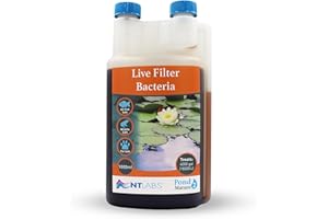 NT Labs Pond Mature, Pond Live Filter Bacteria, Breaks Down Toxic Fish Waste, Prevents Ammonia & Nitrite, Use After Adding New Fish or Cleaning Pond Filter (1000ml - Treats 18,200L)