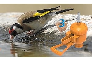 Motisi Zootecnici Pezzi 3 Abbeveratoio o beverino Automatico per ornitologia, canarini, pappagallini, cocorite, fringuelli, esotici, quaglie ECC.