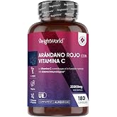 Lingonberry 25000mg, 180 Vegan Capsules, 6 Month Supply - | Enriched with Vitamin C that contributes to the normal functionin