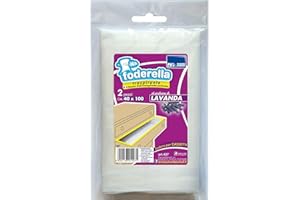 GIRARD SUDRON PARODI & PARODI 2pz, 40x100cm, Traspirante per cassetti e ripiano in Tessuto Non Tessuto,Fodera Adattabile e ritagliabile alla Lavanda, Neutro, Standard