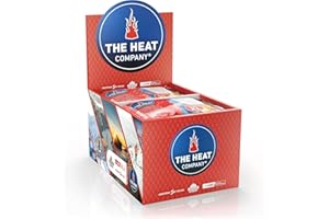 THE HEAT COMPANY Scaldamani XL - 10 o 40 pezzi - Extra caldo - XL - Mani calde 24 ore - Calore istantaneo - Attivazione dell'aria - Puramente naturale