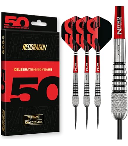 Set Freccette Unicorn Core Striker, Barili Tungsteno 80%, 22g – Punta Acciaio