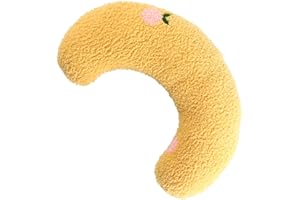 ONLYNERY Nacken-Katzenkissen, Halbe Krapfen-Katzen-Kissen, Beruhigendes Kuschelkissen für Katzen,zum Schutz der Halswirbelsäule, Weiches Katzenkissen Bettkissen Haustier-Beruhigungskissen, Gelenkentlastung