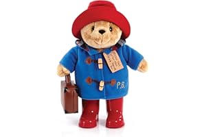 Rainbow Designs Classic Paddington Bear with Boots and Suitcase 36cm