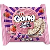 Eti Gong &Ccedil;ilekli Yoğurtlu Kaplamalı Pirin&ccedil; Patlağı 30 g x 24 Adet
