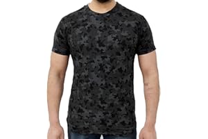 GAME TECHNICAL APPAREL Mens Camouflage Short Sleeve Crew Neck T Shirt