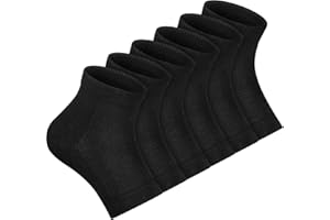 CGBOOM 3 Paia Calzini idratanti, calzini per tallone in gel, alleviare il dolore al tallone, comodi, morbidi, traspiranti, adatti per uomini e donne, per la cura della notte della pelle secca e screpolata