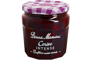 Bonne Maman Confiture cerise, moins sucrée - Le pot de 335g