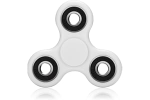 ‎OKCS OKCS Fidget Spinner Spielzeug Tri Spinner Stresslöser Konzentration - Weiß