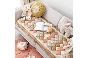 MARCHONE Garden Chic Cotton Protective Couch Cover, Garden Chic Protective Couch Cover, New Magic Sofa Cover (A,70x150 cm / 27.6x63 inch)