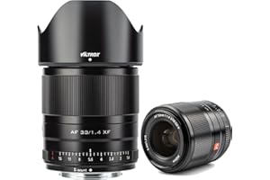 VILTROX AF 33mm f1.4 Fuji X Monture Objectif Mise au Point Automatique pour Fujifilm X-T3 X-H1 X20 X-T30 X-T20 X-T100 X-Pro2