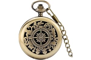 Doukesh Brújula Retro,Brújula Luminosa,Brujula de Orientacion,Brújula de Bolsillo de Metal,Reloj de Bolsillo de Brújula,Brújula de Navegación,Brújula Senderismo,Brújula Pequeña,Brújula Regalo