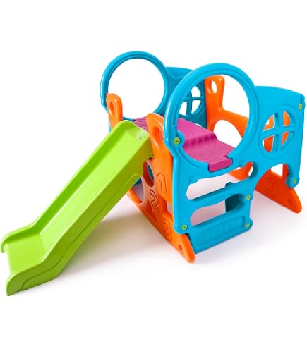 DREAMADE 2 en 1 Coiffeuse Enfant Fille avec Miroir Amovible&Tabouret Table de Ma