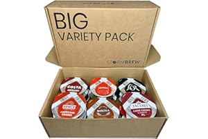 Tassimo 22 T- Discs Pods Variety Pack: Coffee, Chocolate Capsules in StormBrew Gift Box