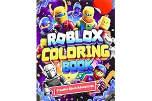 Coloring Book: Creative Block Adventures