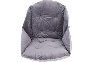 XINCHIUK Stuhlkissen Niedriglehner Sitzkissen Weich Rückenkissen Gartenstuhl Sitzpolster Atmungsaktiv Gartenstuhlauflage Indoor Stuhlauflage Outdoor Sesselauflage Hause Stuhlpolster Bequem Sitzauflage Küche