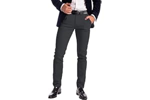 WESTACE Męskie spodnie chinosy ze stretchem designerskie spodnie jeansowe slim fit bawełna spandex dół