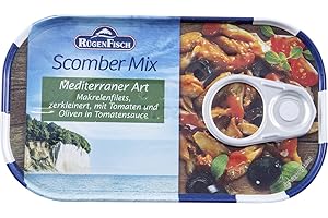 RÜGEN FISCH Rügenfisch MSC Scomber-Mix Mediterrane Art, 120 g