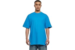 Urban Classics Tall tee Hombre Camiseta Gris Claro Ancho