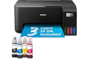 EPSON EcoTank ET-2860 A4 Multifunction Wi-Fi Ink Tank Printer, With Up To 3 Years Of Ink Included