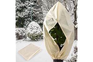 ITEFDTUTNE Pflanzenschutz Winter, 250 x 360cm Frostschutz Pflanzenabdeckungen, Winterschutz für Pflanzen, Uberwinterungszelt für Pflanzen mit Reißverschluss und Zugband für Olivenbaum, Palmen