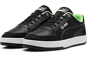 PUMA Zapatillas Mercedes-AMG Petronas F1® Caven 2.0 Unisex 44 Black Fizzy Green ┃Zapatillas de Motorsport Unisex para Adultos