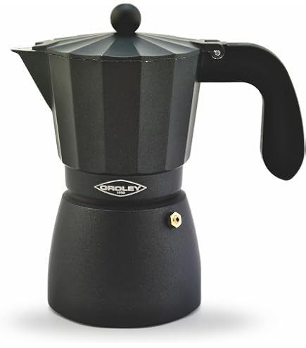 Cafetera Italiana Petra De 12 Tazas - Funciona En Inducción, Vitrocerámica Y Gas