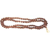 Rudraksha Mart 108+1 Beads Rudraksha Mala (6 mm)
