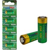 PoundMax Alkalin g&uuml;venlik pilleri, 23AE/A23/LRV08/MN21, 12 V, 5 adet