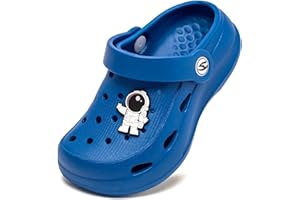 HOBIBEAR Enfants Sabots Classiques Chaussures de Jardin Filles Garçons Sandales de Plage