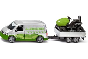 Siku VW T6 med gräsklippare