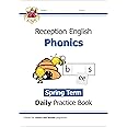 Reception Phonics Daily Practice Book: Spring Term (CGP Reception Daily Workbooks)
