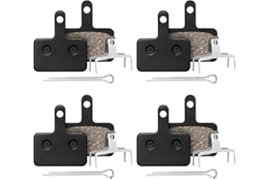 JCSJK Bike Brake Pads, 4Pairs Road Mountain Disc for Shimano C501 M475 M525 B01S M515 C601 M415 M416 M485 M575 M495 Bicycle MTB Brake Pad