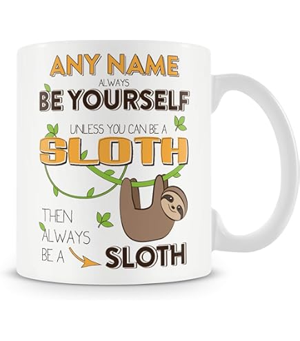 Mug For Lazy Person – I’m A Sloth Trapped In A Humans Body