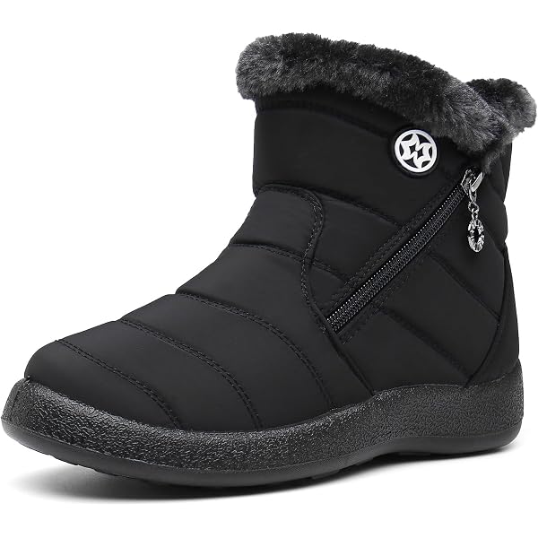 Bottes Cavalières Femme – Caoutchouc Chaud, Mollet Large, Semelle Compensée, Pour Randonnée Et Ville