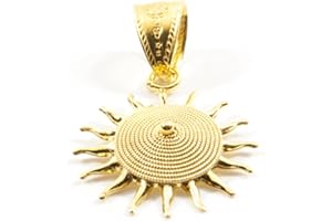 Marrocu Gioielli - Ciondolo Sole Corbula Oro Giallo 18kt