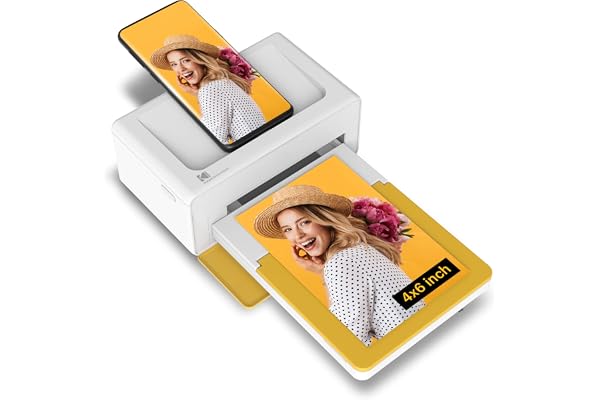 Kodak Dock Plus 4Pass Imprimante Photo (10x15cm) + 10 Papier Photo
