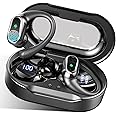Cuffie Sport, Auricolari Bluetooth 5.3 Hi-Fi Stereo Wireless In Ear con HD Mic, Senza Fili IP7 Impermeabili Controllo Touch, 