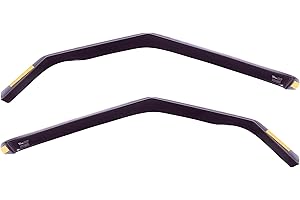 HEKO-28333 (2 Pieces) Wind Deflectors Fits Skoda YETI 2009 on 5-Door Hatchback