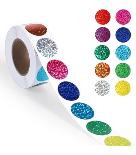 450 Stück Glitter Aufkleber - Moosgummi Sticker Herz & Stern Für Basteln