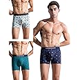 DAMENSCH Deo-Cotton Printed Underwear for Men Combo Breathable Inner for Men Cotton Trunks for Men Pack No-Marks Waistband Mens Underwear Moisture Wicking Underwear Pack of 3