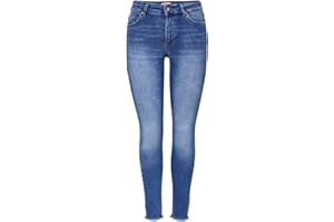 ONLY Female Skinny Jeans ONLBLUSH Mittlere Taille Skinny Fit Jeans