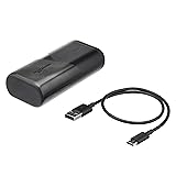 Amazon Basics Ultra-Portable Power Bank Battery with 18W USB-C Power Delivery - 10,000 mAh